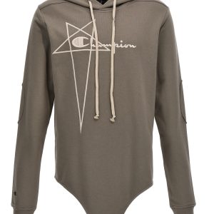 Champion x Rick Owens hooded bodysuit