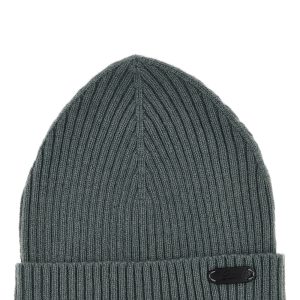 English ribbed beanie