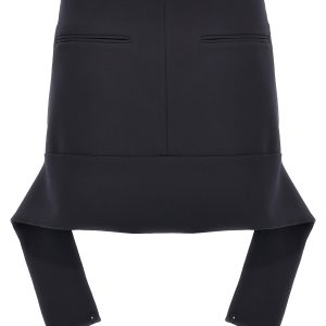 'Reversed Belt Mini' skirt