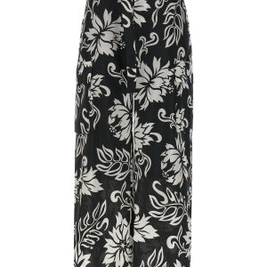 Floral print trousers