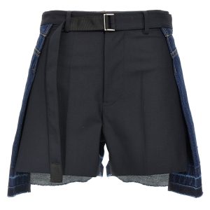Wool insert shorts
