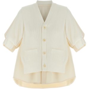 'Suiting Mix Knit' cardigan