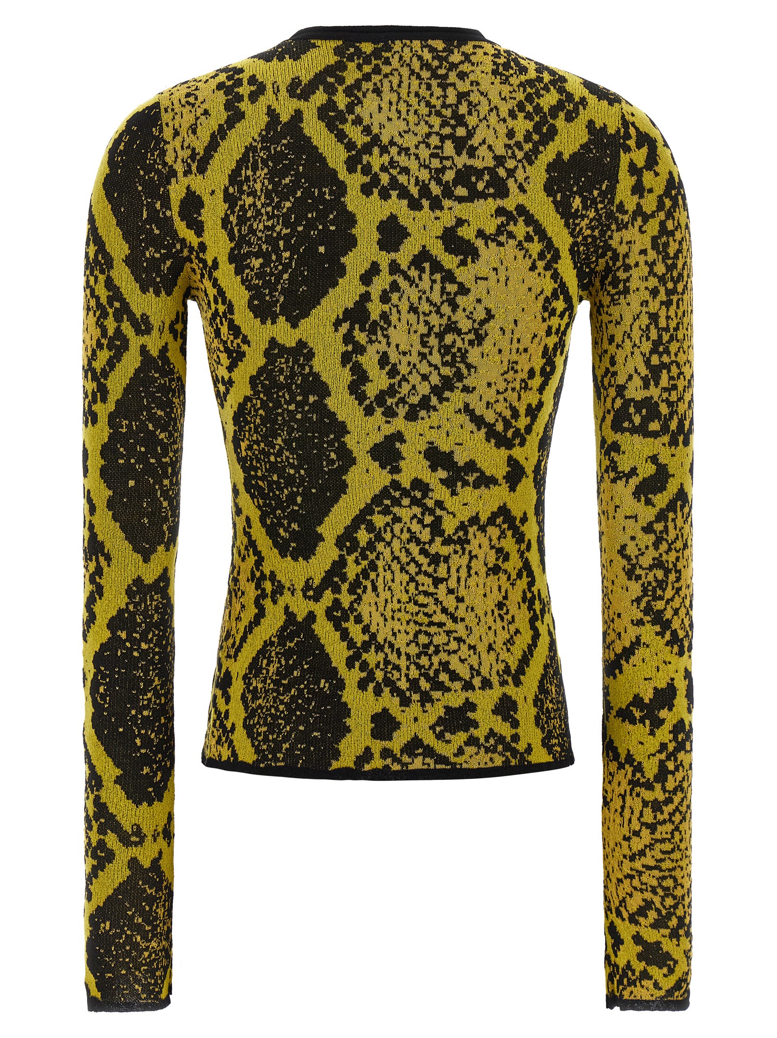 Python jacquard cardigan - immagine 2