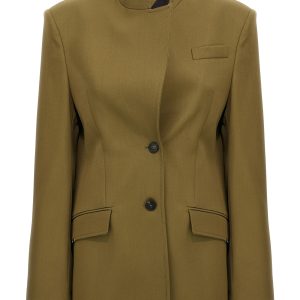 Maxi shoulder strap blazer