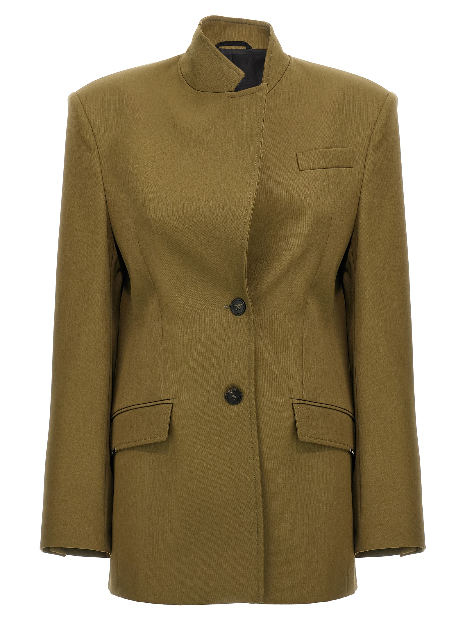 Maxi shoulder strap blazer