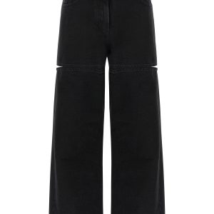 Cut-out jeans