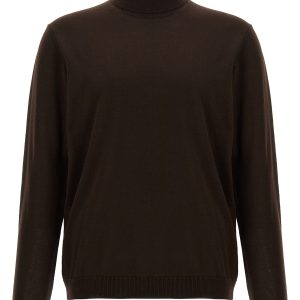 Wool turtleneck sweater