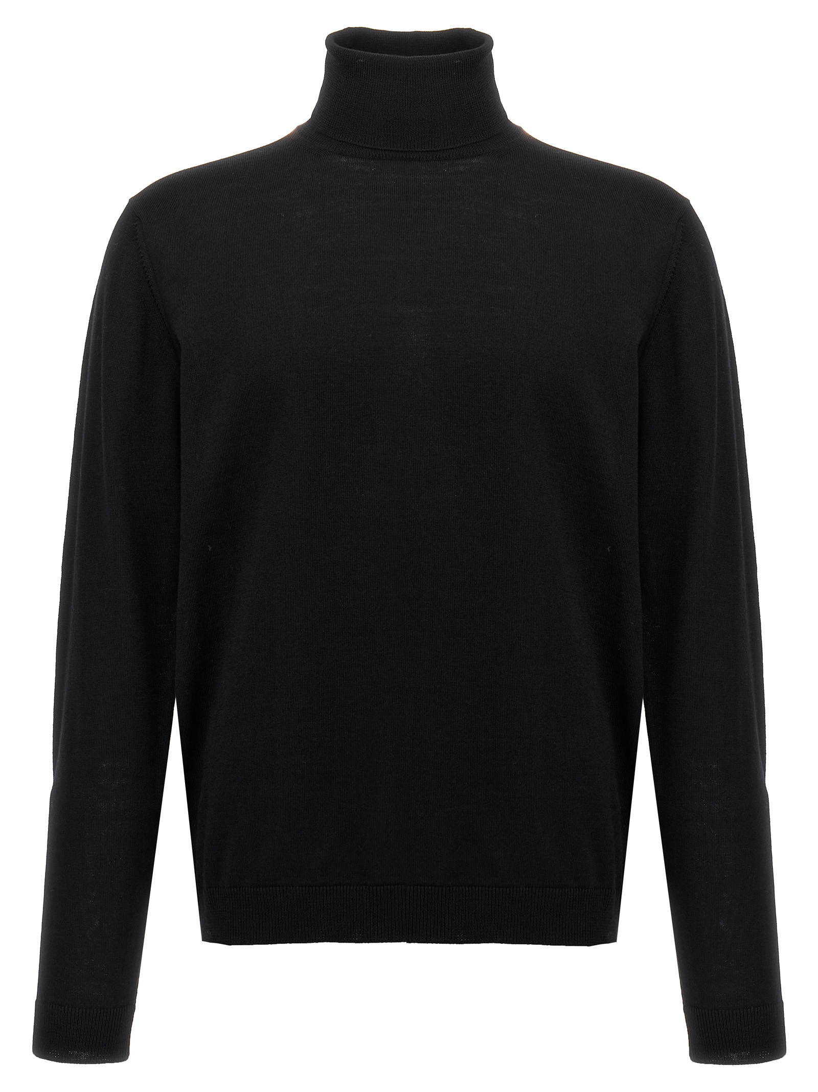 Wool turtleneck sweater