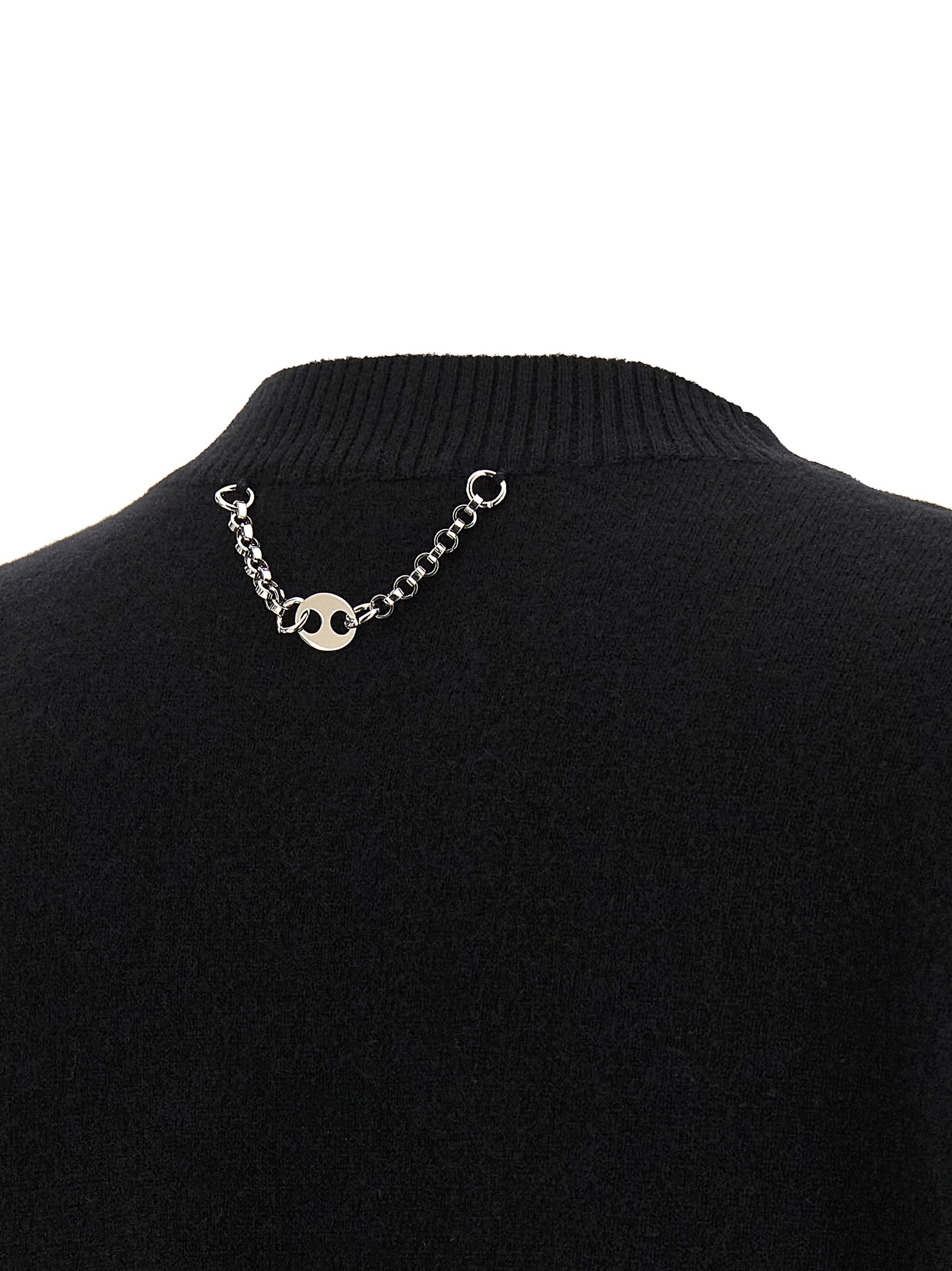 Trompe l'oeil cardigan sweater - immagine 4