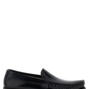 Leather loafers