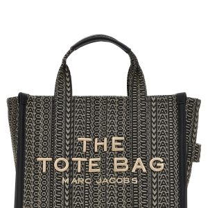 'The Monogram Jacquard Medium Tote' shopping bag