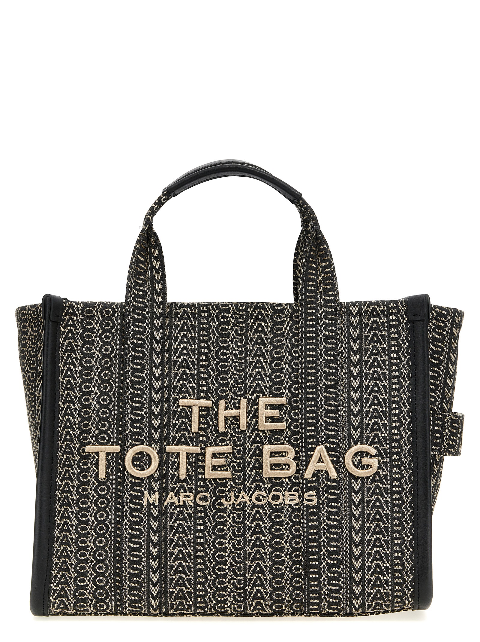 'The Monogram Jacquard Medium Tote' shopping bag