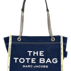 'The Denim Chain Medium Tote' shoulder bag