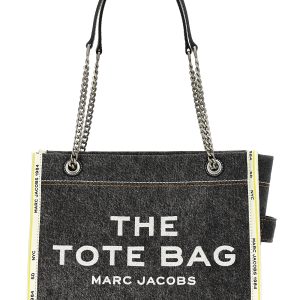 'The Denim Chain Medium Tote' shoulder bag