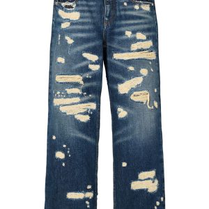 'The Rip And Repair Straight Jean' jeans