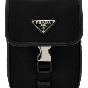 Re-Nylon logo crossbody bag
