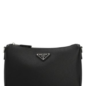 Re-Nylon & Saffiano crossbody bag