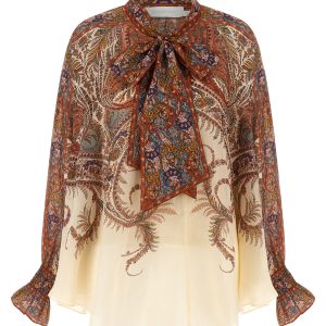 'Rhiannon Tie Neck' blouse