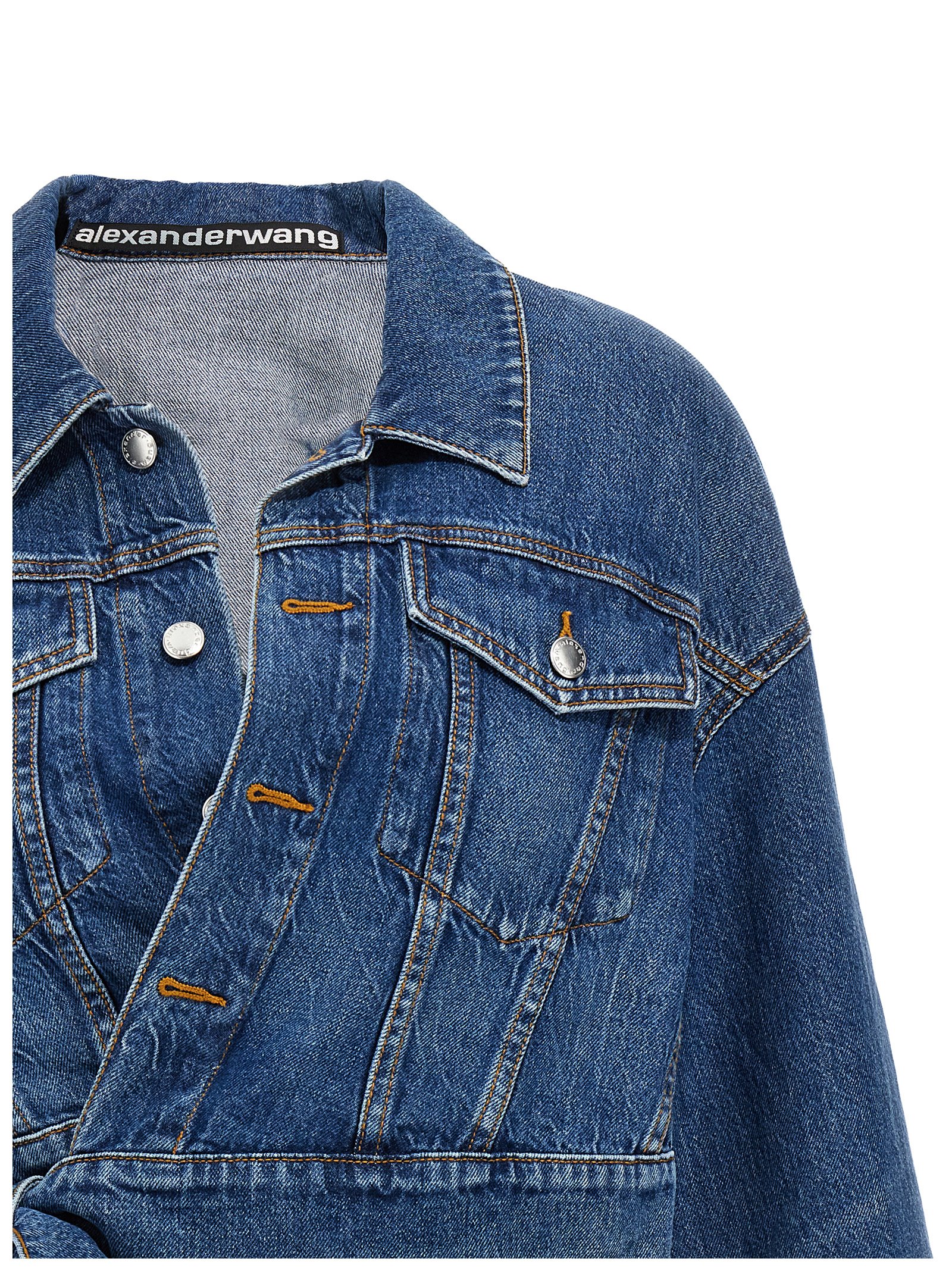 'Wrapped Trucker' jacket - immagine 3