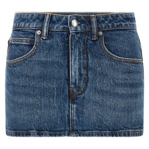 Denim skort
