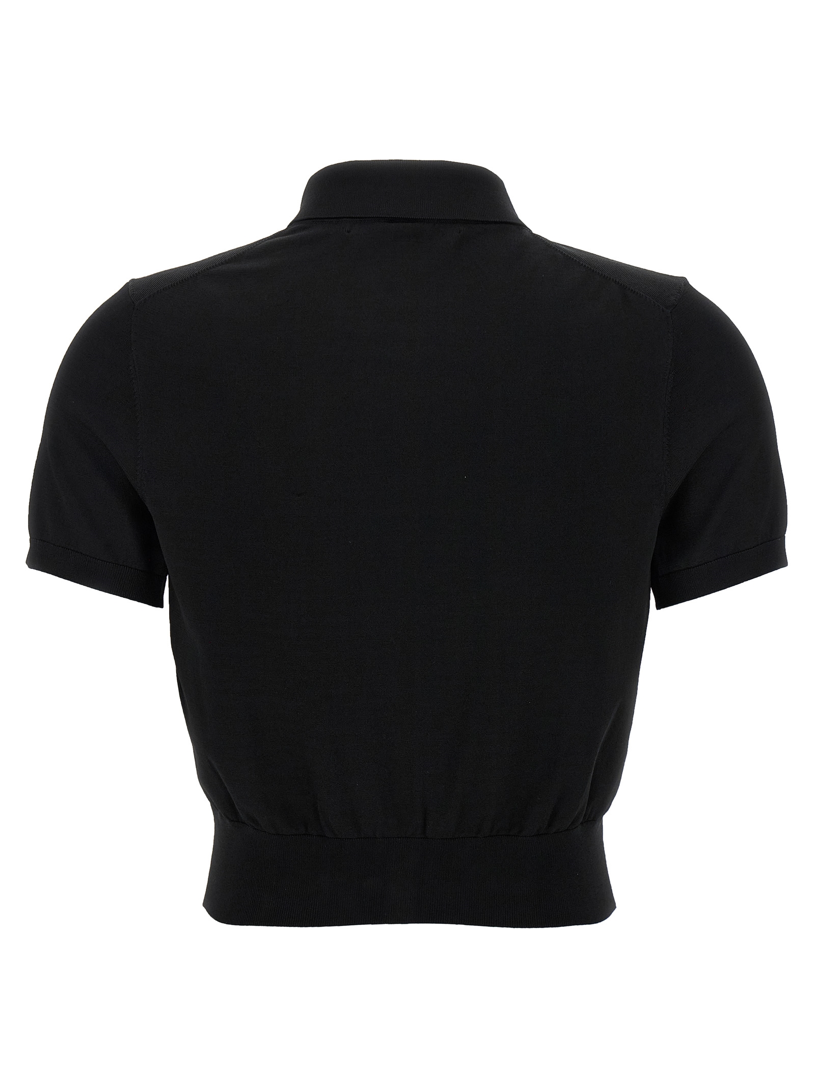 Logo patch polo shirt - immagine 2