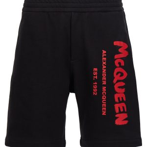 'Graffiti' bermuda shorts