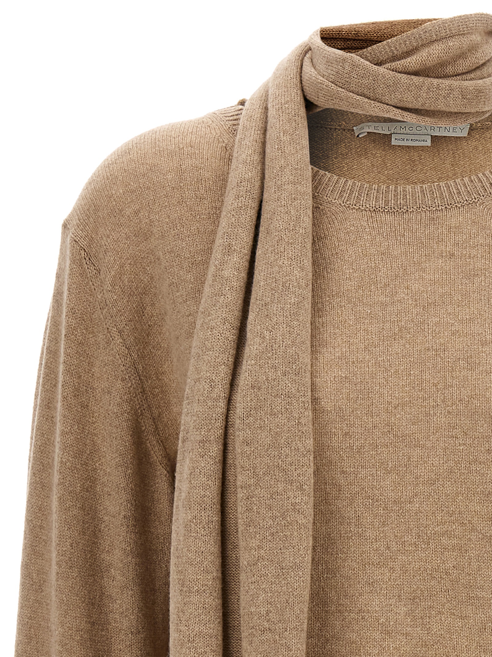 Scarf detail sweater - immagine 3