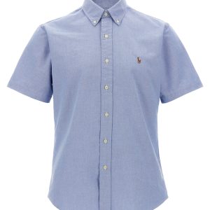 Logo embroidery shirt