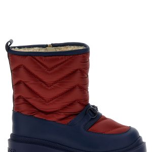 Horsebit padded boots