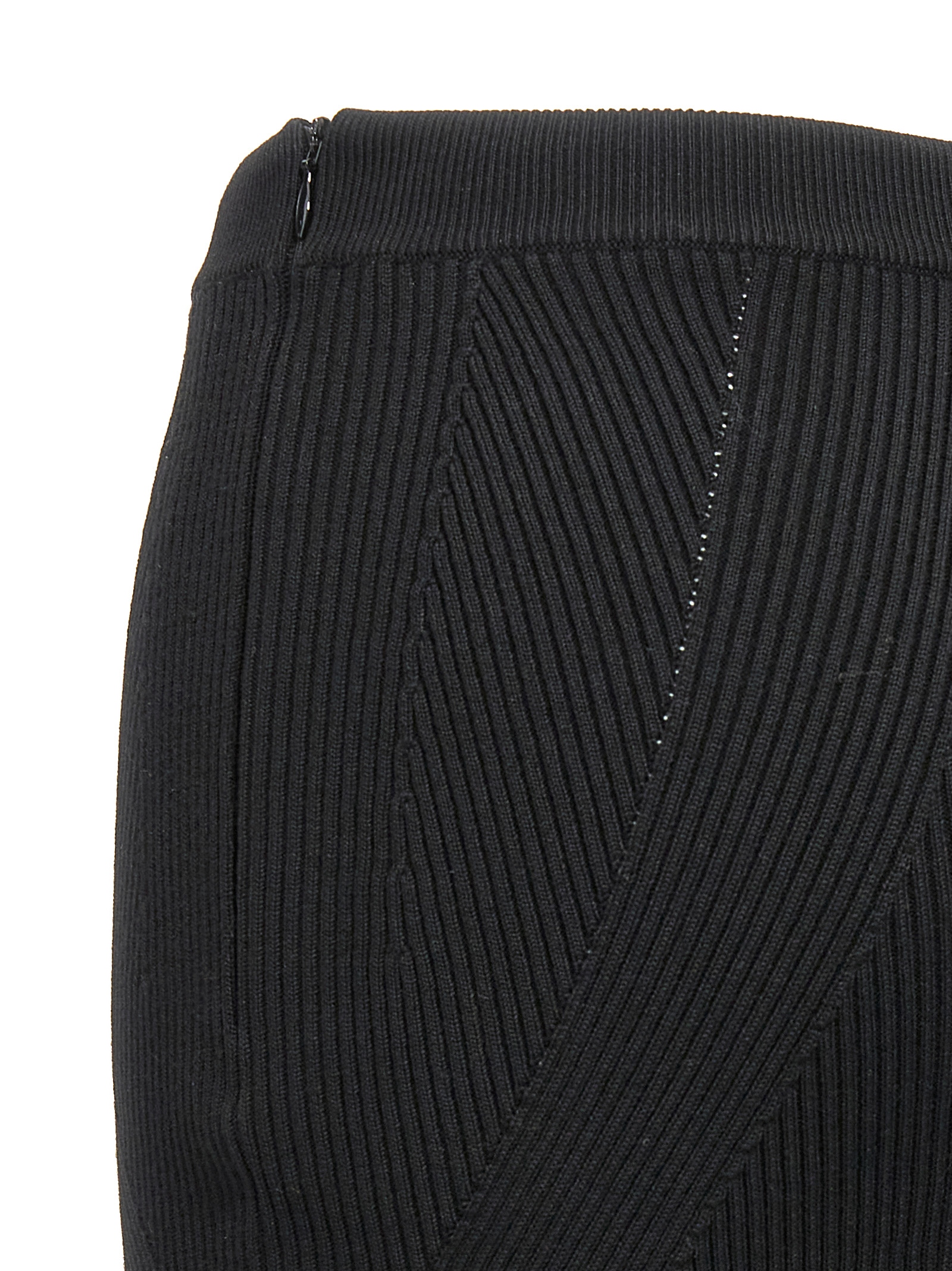 Ribbed midi skirt - immagine 4