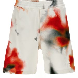 'Obscured Flower' bermuda shorts