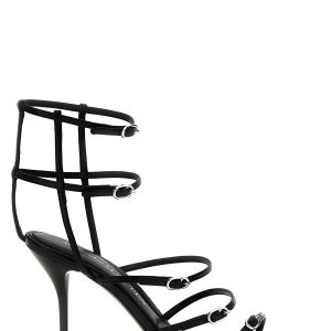 Strap leather sandals