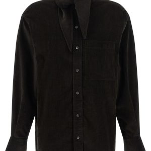 Velvet overshirt