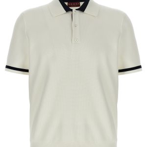 Gucci intarsia polo shirt