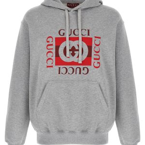 'Gucci Incrocio GG' print hoodie