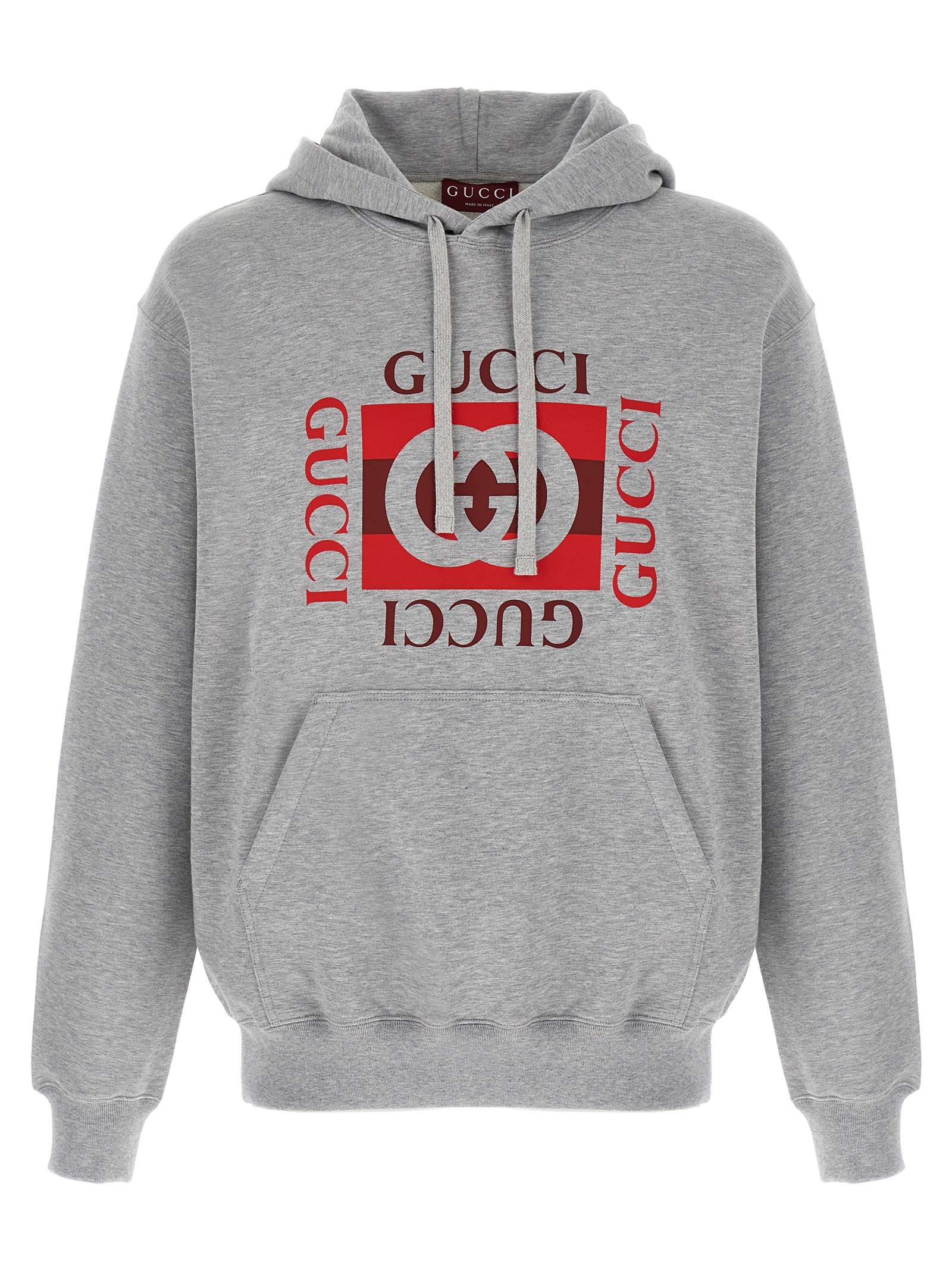 'Gucci Incrocio GG' print hoodie
