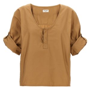 Twill blouse