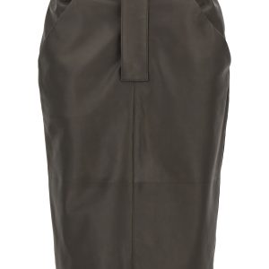 Leather skirt