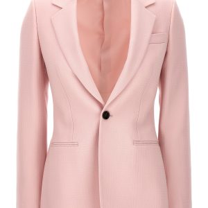 Single-breasted tailored blazer