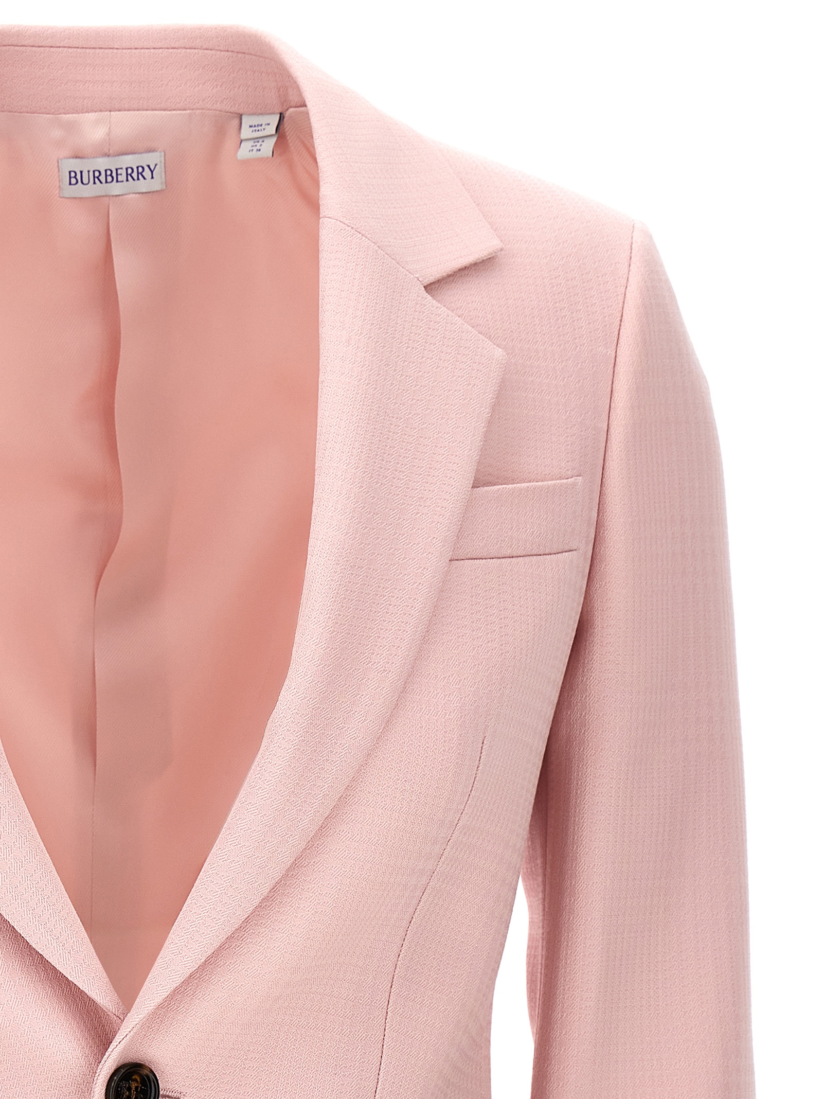 Single-breasted tailored blazer - immagine 3