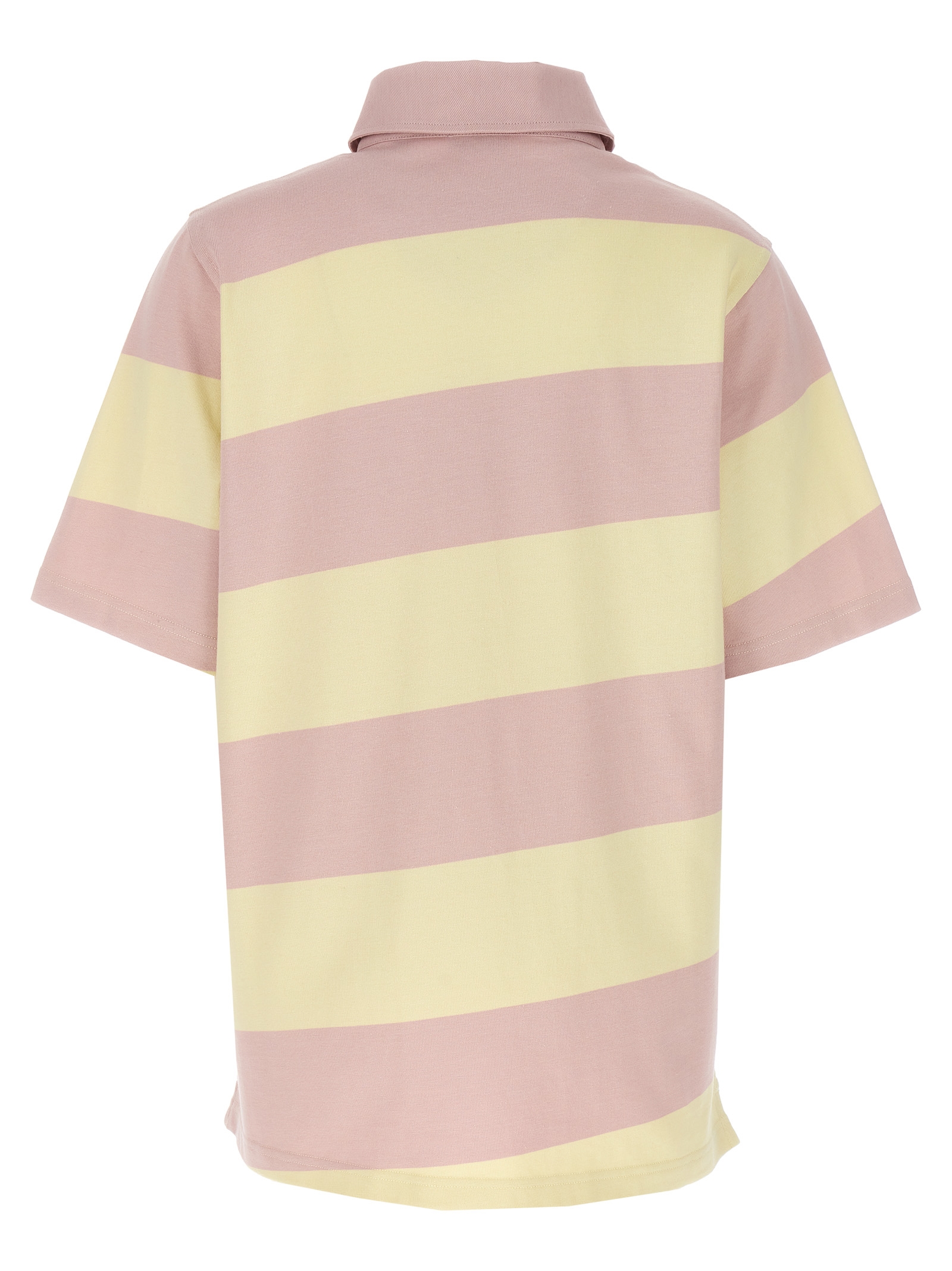 Logo striped polo shirt - immagine 2