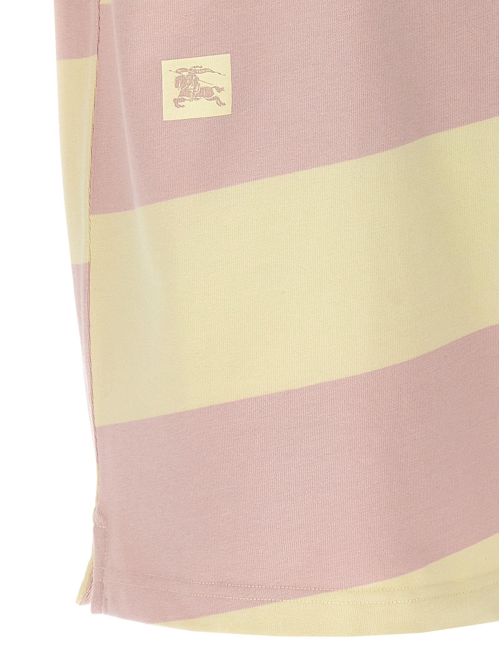 Logo striped polo shirt - immagine 4