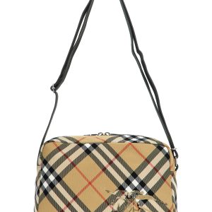 'Check' crossbody bag