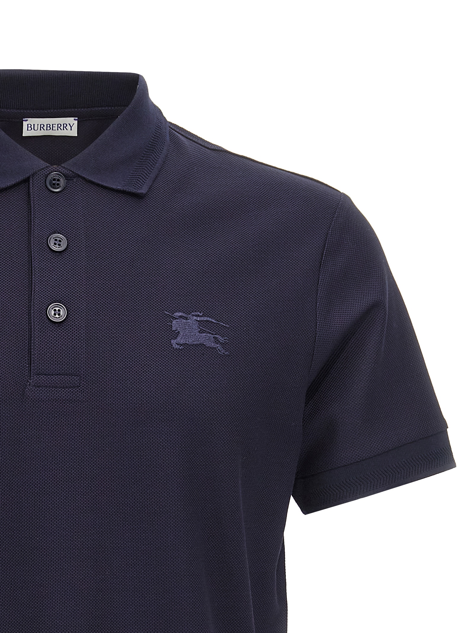 Logo embroidery polo shirt - immagine 3
