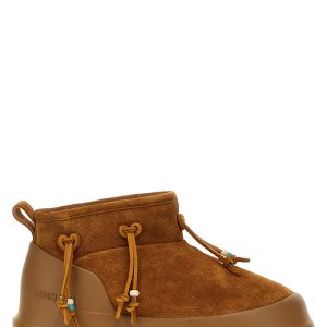 'Luna Low Suede Beads' ankle boots