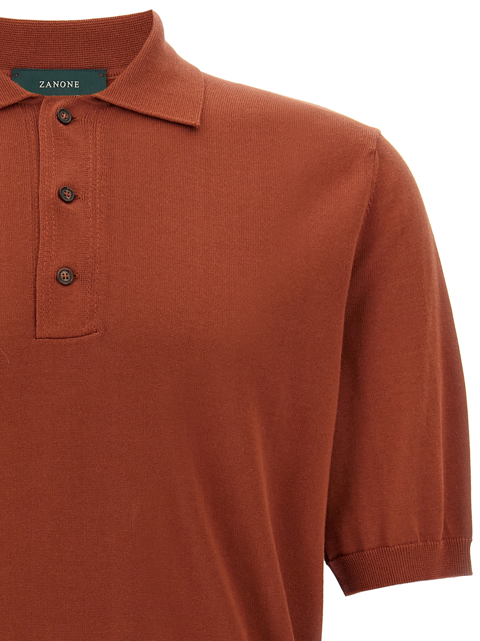 Cotton polo shirt - immagine 3