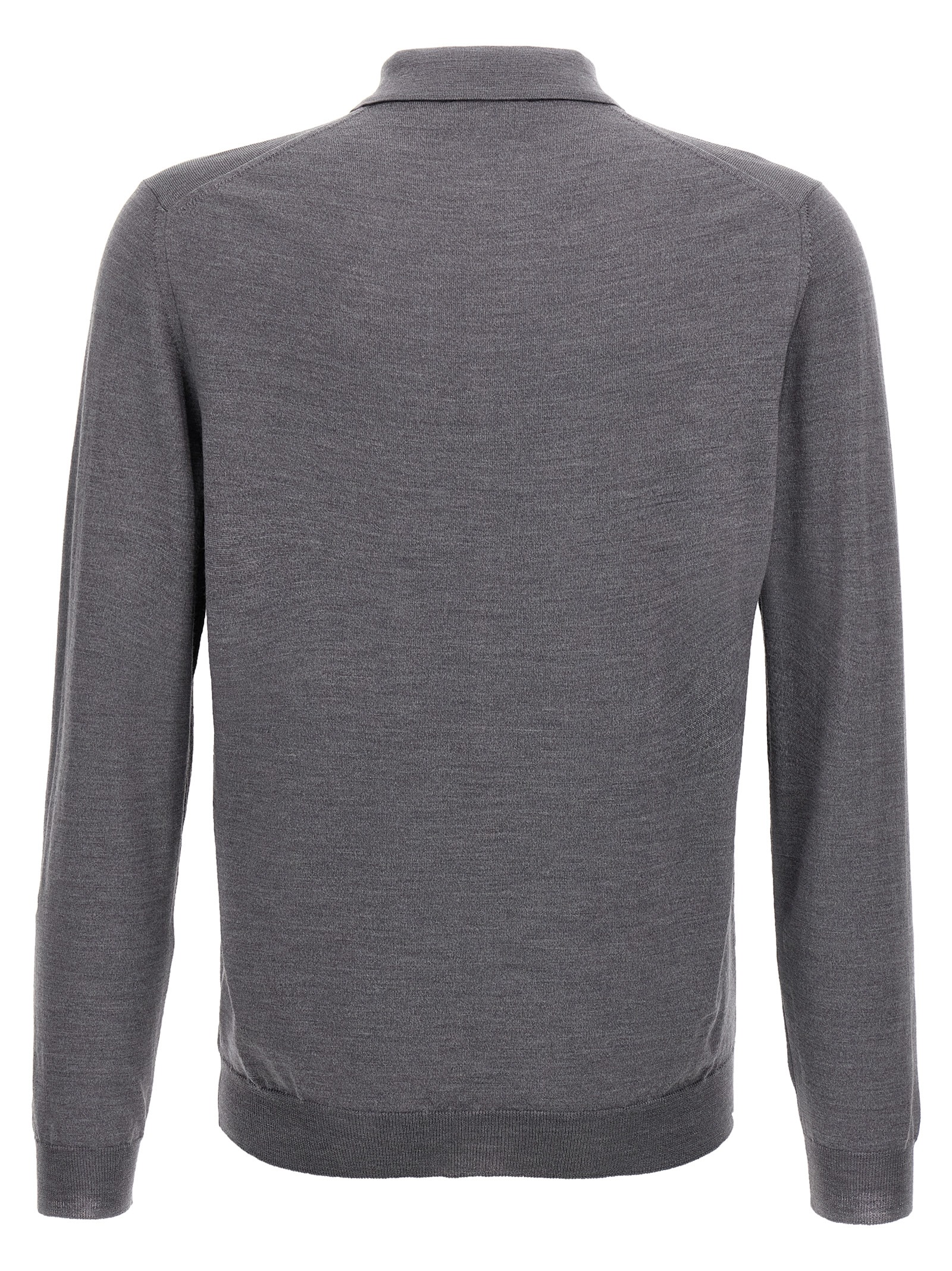 Virgin wool polo shirt - immagine 2