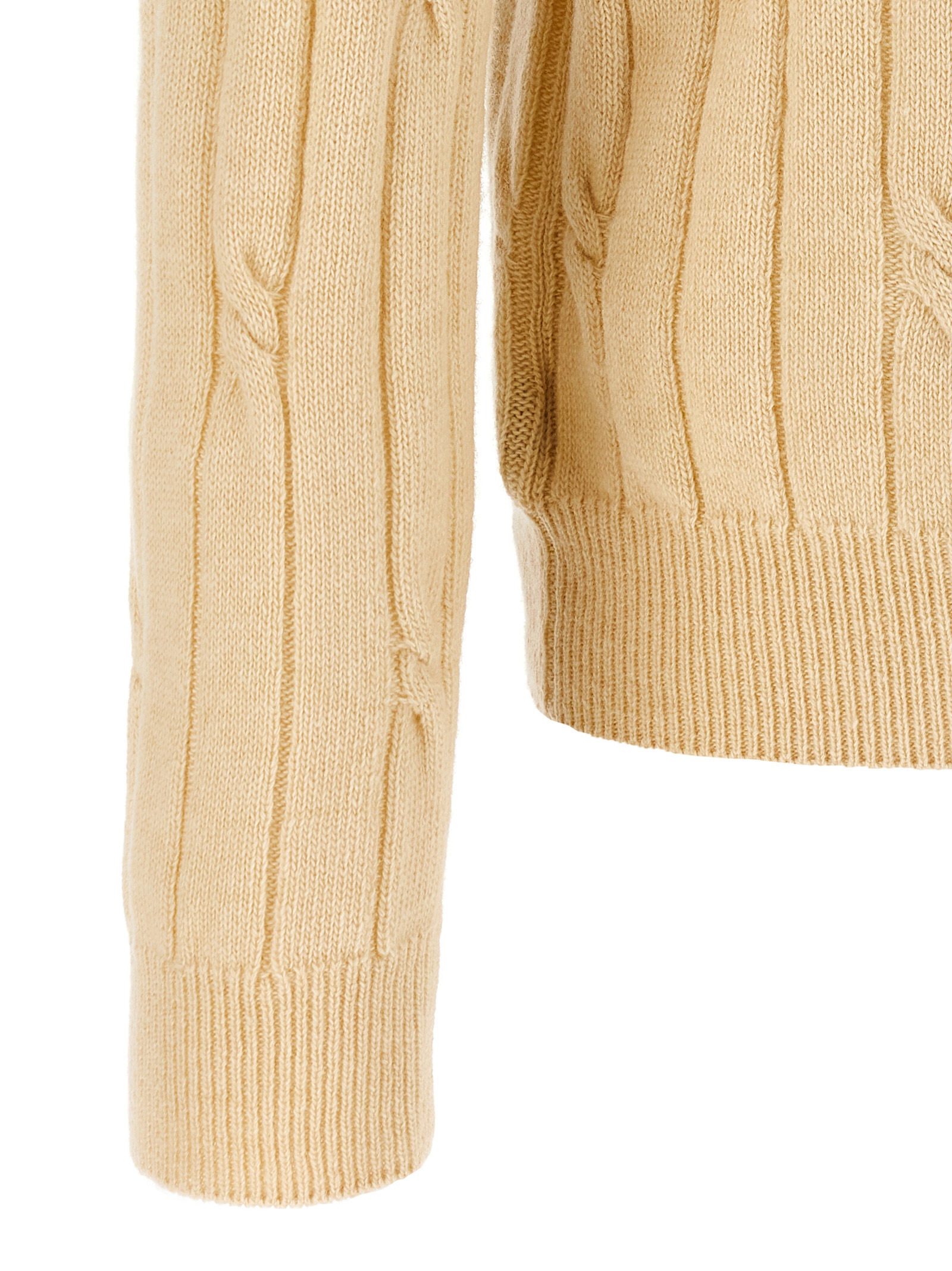 Braided wool polo shirt - immagine 4