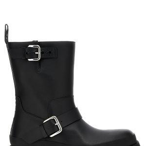 'Biker' ankle boots