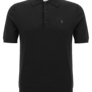 Wool polo shirt